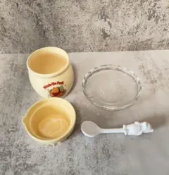 くまのプーさん ハニーポット他食器セット4点