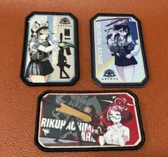 ブルーアーカイブ　シロコ・アヤネ・アル　ワッペンベロクロ　G01