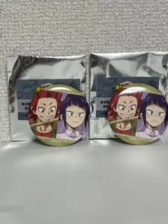 僕のヒーローアカデミア缶バッジ 切島鋭児郎耳郎響香 飼育員Ｖｅｒ．