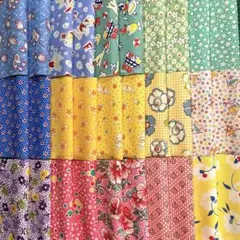 30's復刻柄ミニカットクロス30枚セット 10cm×10cm