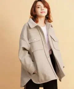 An3pocket ウラキルティング CPOジャケットコート