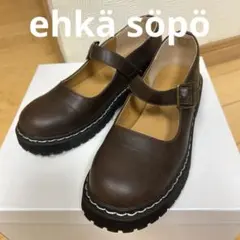 ehka sopo メリージェーンシューズ ブラウンM