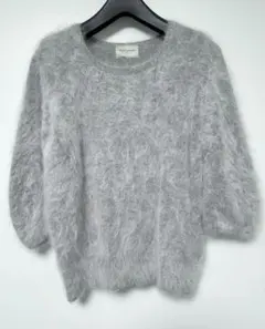 アンゴラニット グレー ユナイテッドアローズ シャギー