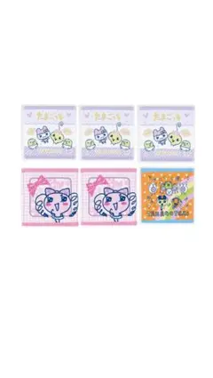 新品未使用！たまごっち あのころのハンドタオル6枚セット