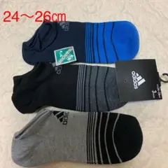 アディダス メンズソックス　3足