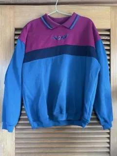 【美品】古着 BOLD SPIRIT レトロ刺繍スウェット