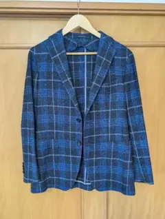 グレンチェック テーラードジャケット