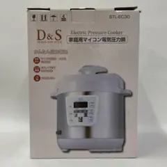 D&S 家庭用マイコン電気圧力鍋 STL-EC30 2.5L レシピ付【44】のサムネイル