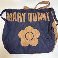 【MARY QUANT】 フラワーモチーフ エコバッグ