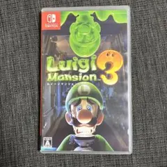 任天堂Switch カセット ルイージマンション3 パッケージ付き
