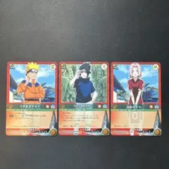 NARUTOカードゲーム ナルト、サスケ、サクラ 忍-67 忍-68 忍-69 | Mercari