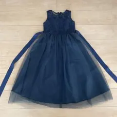 ネイビー フォーマルドレス 120