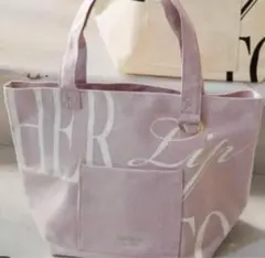 バッグ Herlipto HLT DAIRLY FLAT LOGO TOTE POUCH Amazon.co.jp: 名古屋限定 herlipto HLT Flat Logo Tote ピーチ