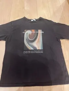 【値下げ不可】efu マーブル Tシャツ チャコールのサムネイル