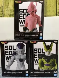 ドラゴンボールZ THE出陣フィギュア フリーザ・セル・ブウ 3体セット