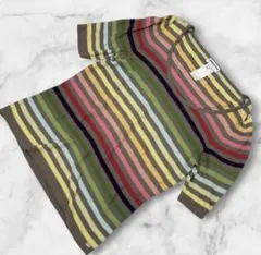 SONIA RYKIEL ソニアリキエル ニット 【42 XL】半袖 ボーダーのサムネイル
