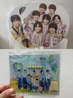 なにわ男子　アクリルスタンド うちわ