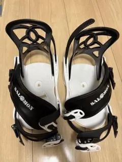 SALOMON スノーボード ビンディング ホワイト ブラック　small
