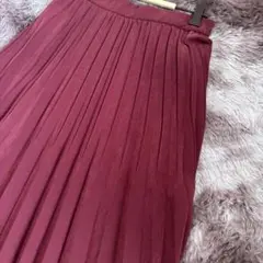 スカート ボルドー