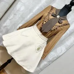 axes femme POETIQUE ハートポケットフレアスカート