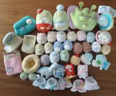 すみっコぐらし　まとめセット　てのりぬいぐるみ　ぶらさげ　木のおうち等 すみっコぐらし まとめセット てのりぬいぐるみ ぶらさげ 木のおうち等
