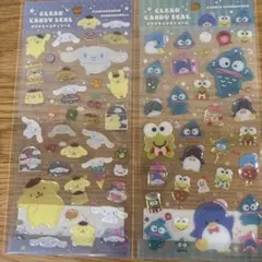 【正規品】サンリオ　クリアキャンディシール　シールセット売り　うるちゅる