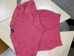 Polo by Ralph Lauren ピンク 綿セーター XLサイズ