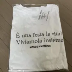 MASSE MENSCH ホワイトTシャツ