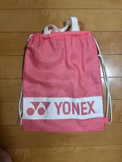 YONEX 巾着型 ナップサック ピンクのサムネイル