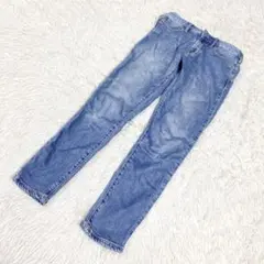 PLST プラステ　デニム　ジーンズ　ブルー　サイズ24