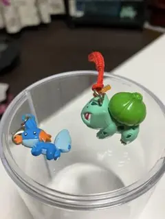 ポケモン、ミズゴロウとフシギダネキーホルダー　2個セット