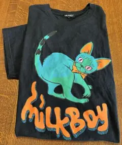 MILKBOY ミルクボーイ　Tシャツ　Lサイズ　猫