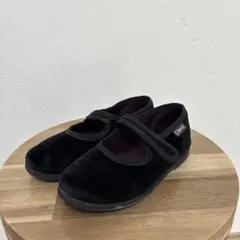 cienta ベロアシューズ　ストラップ