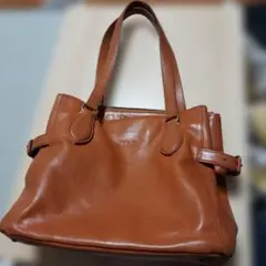 Dakota キャメル　本革　レザー トートバッグ