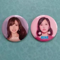 #TWICE3 ミナ 缶バッチセット