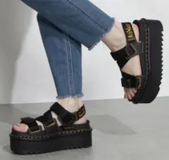 今日だけ値下げ！Dr.Martens Kimber キンバーサンダル 厚底 - メルカリ