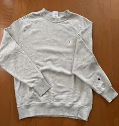 Champion グレー クルーネック トレーナー M