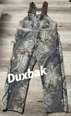 80s 90s Duxbak ハンティングオーバーオール サロペット中綿裏地付