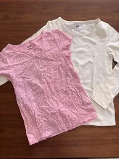 H&M 120 2枚セット　ロンT Tシャウト
