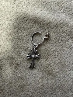 Chrome Hearts クロス フープピアス 片耳用 - メルカリ
