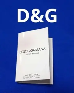 1.5ml DOLCE & GABBANA VELVET INCENSOのサムネイル