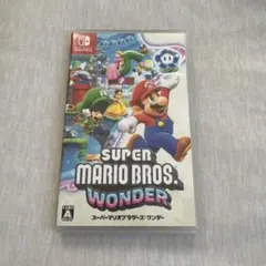 Switch スーパーマリオブラザーズ　ワンダー ソフト カセット ケース付き