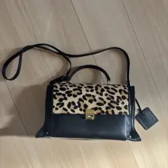 PotioRヒョウ柄ショルダーバッグのサムネイル