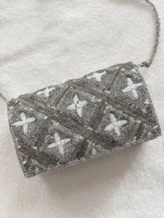 ビーズ ショルダーバッグ