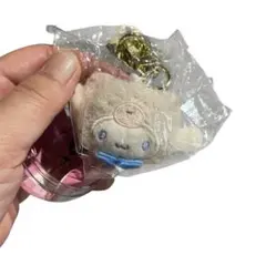 サンリオキャラクターズ どこでも ぬいぐるみチャーム ラテクマ シナモロールのサムネイル