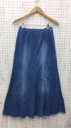 Y2Kマクブリング古着 Livre claire ストレッチデニムロングスカート