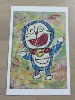 映画ドラえもん　のび太の絵世界物語　へたっぴドラえもん　ポストカード