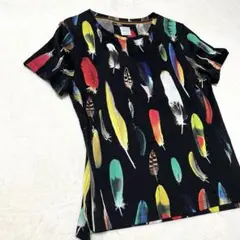 Paul Smith 羽プリント Tシャツ　Mサイズ