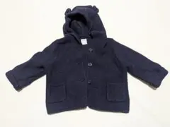 baby GAP フード付きカーディガン ネイビー