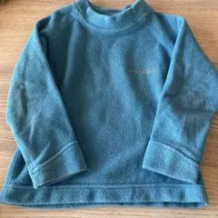 mont-bell キッズ トレーナー 100cm 青